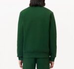 LACOSTE MEN'S FLEECE CREW NECK SWEATSHIRT VERT - Image 3