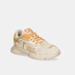 LACOSTE  WOMEN'S L003 NEO SNEAKERS WHITE/NATURAL