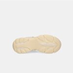 LACOSTE  WOMEN'S L003 NEO SNEAKERS WHITE/NATURAL - Image 5
