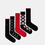 HUGO MEN FIVE-PACK OF COTTON-BLEND REGULAR-LENGTH SOCKS