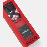 HUGO MEN FIVE-PACK OF COTTON-BLEND REGULAR-LENGTH SOCKS - Image 3