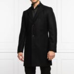 HUGO MILOGAN 2241 MEN COAT BLACK - Image 3