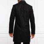 HUGO MILOGAN 2241 MEN COAT BLACK - Image 4