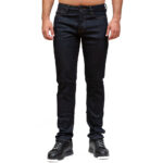 EMPORIO ARMANI MEN EMPORIO ARMANI  J75 LOW-RISE SLIM JEANS NAVY BLUE