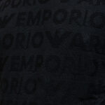 EMPORIO ARMANI MEN LOGO-JACQUARD SWEATER BLACK - Image 2