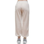 EMPORIO ARMANI EA7 JERSEY TRACK PANTS WHITE SAND - Image 3