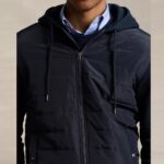 POLO RALPH LAUREN MEN CARDIGAN WITH HOOD REGULAR FIT NAVY - Image 2