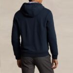POLO RALPH LAUREN MEN CARDIGAN WITH HOOD REGULAR FIT NAVY - Image 4