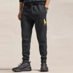 POLO RALPH LAUREN MEN TH RL FLEECE BIG PONY JOGGER BLACK