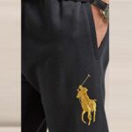 POLO RALPH LAUREN MEN TH RL FLEECE BIG PONY JOGGER BLACK - Image 2