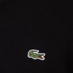 LACOSTE MEN'S CREW NECK COTTON BLACK - Image 2