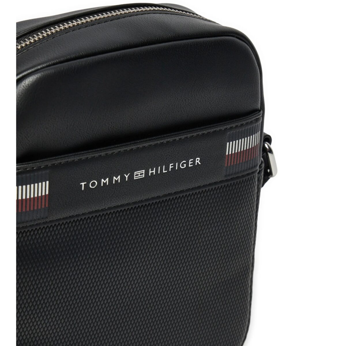 TOMMY HILFIGER MEN TH CORP TEXTURE MINI REPORTER BLACK - Image 2