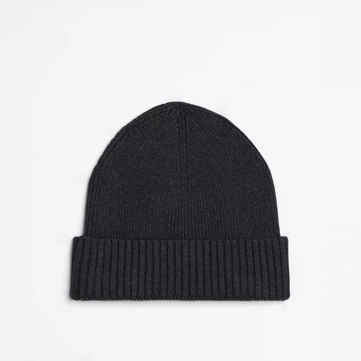 TOMMY HILFIGER TH FLAG PIMA COTTON BEANIE GREY - Image 3