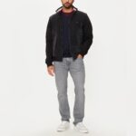 TOMMY HILFIGER MAN BT-MIX MEDIA ZIP THRU STAND CLR BLACK - Image 6
