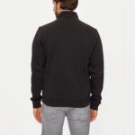 TOMMY HILFIGER MAN BT-MIX MEDIA ZIP THRU STAND CLR BLACK - Image 5