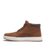 TIMBERLAND MEN MAPLE GROVE CHUKKA LACE UP SNEAKERS MEDIUM BROWN - Image 4