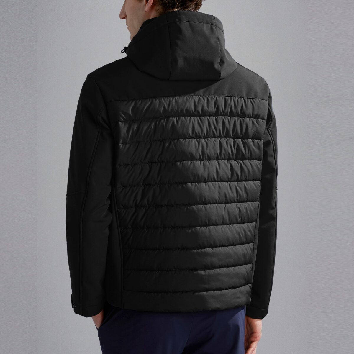 PAUL&SHARK MEN RE-SHARK SHELL HYBRID JACKET BLACK - Image 3