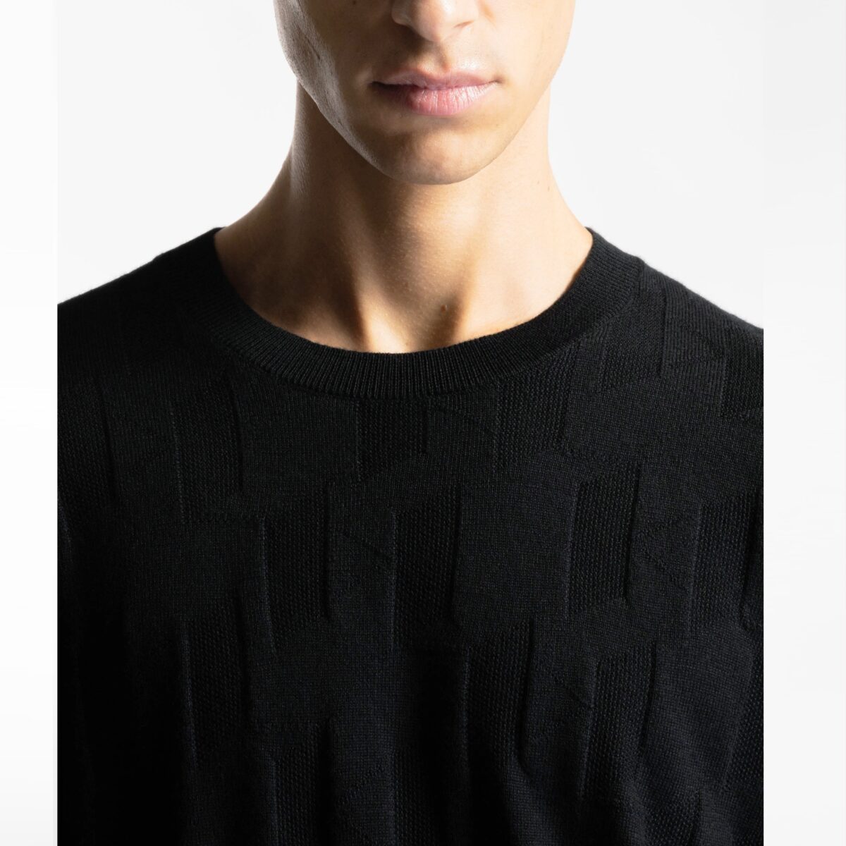 KARL LAGERFELD MEN PULLOVER BLACK - Image 2