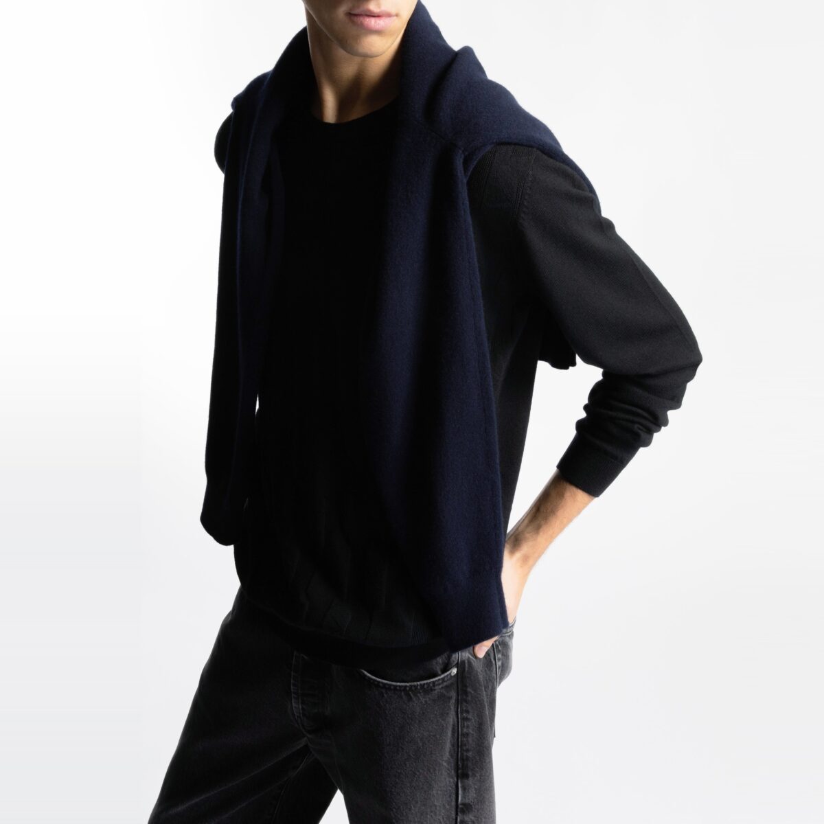 KARL LAGERFELD MEN PULLOVER BLACK - Image 5