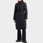 EMPORIO ARMANI EA7 WOMEN'S BLACK DEMI-SEASON JACKET
