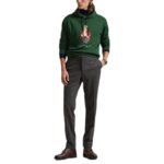 POLO RALPH LAUREN MEN SWEAT POLO BEAR VERT SAPIN VINTAGE PINE HOLIDAY BEAR - Image 3
