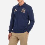 LA MARTINA MAN REGULAR-FIT POLO IN COTTON - ZIAZAN NAVY
