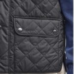 BARBOUR MEN LOWERDALE GILET BLACK - Image 2