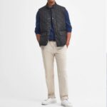 BARBOUR MEN LOWERDALE GILET BLACK - Image 5
