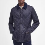 BARBOUR MEN'S HERITAGE LIDDESDALE QUILTED JACKET NAVY