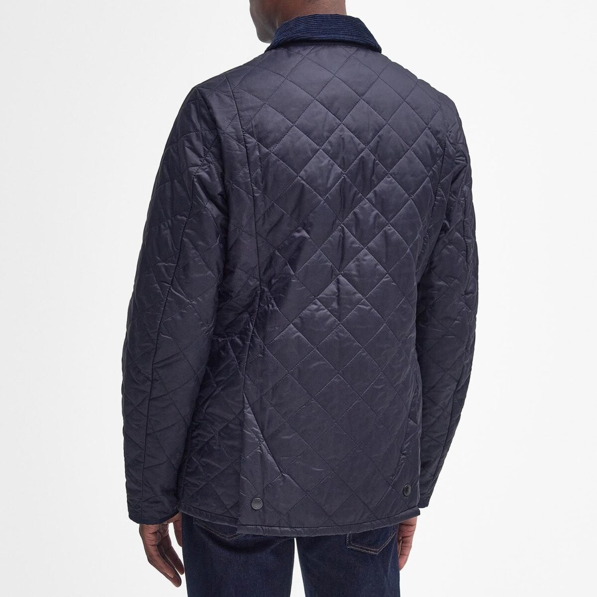 BARBOUR MEN'S HERITAGE LIDDESDALE QUILTED JACKET NAVY - Image 3