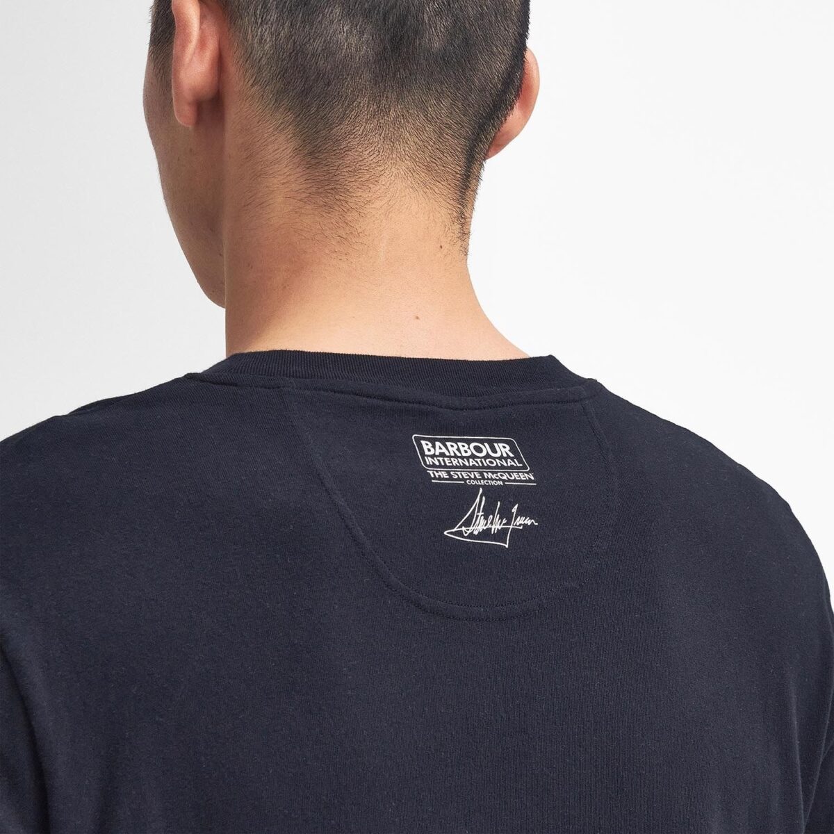 BARBOUR MEN KEYSTONE GRAPHIC T-SHIRT BLACK - Image 2