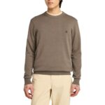 TIMBERLAND WILLIAMS RIVER JUMPER FOR MEN IN CHOCOLATE CHIP