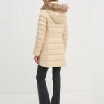 TOMMY HILFIGER WOMAN TH TYRA DOWN COAT WITH FUR NATURAL - Image 7