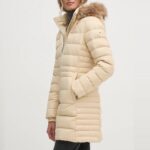 TOMMY HILFIGER WOMAN TH TYRA DOWN COAT WITH FUR NATURAL - Image 5