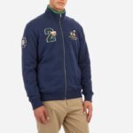 LA MARTINA MEN RREGULAR FIT COTTON SWEATSHIRT NAVY