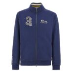 LA MARTINA MEN REGULAR FIT COTTON SWEATSHIRT - ZEB NAVY