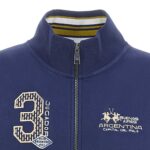 LA MARTINA MEN REGULAR FIT COTTON SWEATSHIRT - ZEB NAVY - Image 2