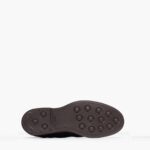 KALOGIROU MEN'S BROWN LEATHER BROGUE BOOTS - Image 7