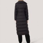 HUGO WOMEN'S LONG PUFFER JACKET FOR WINTER BLACK - Image 2