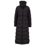 HUGO WOMEN'S LONG PUFFER JACKET FOR WINTER BLACK - Image 3