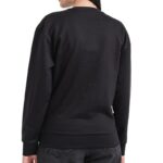 HUGO WOMEN'S SWEATSHIRT HUGO EASY CREW 5 BLACK - Image 4