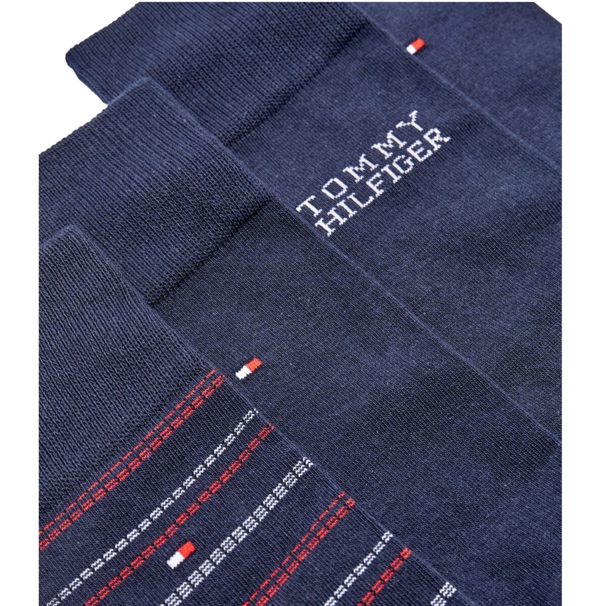 TOMMY HILFIGER MEN 4 PACK GIFT SET SOCKS NAVY BLUE - Image 2