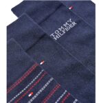 TOMMY HILFIGER MEN 4 PACK GIFT SET SOCKS NAVY BLUE - Image 2