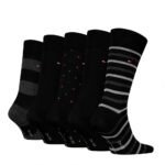 TOMMY HILFIGER MEN 5 PACK GIFT SET SOCKS BLACK - Image 2