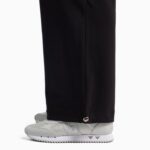 EMPORIO ARMANI CORE LADY STRETCH COTTON TRACKSUIT BLACK - Image 4