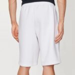 EMPORIO ARMANI MEN PREMIUM SHIELD STRETCH VISCOSE BLEND BERMUDA SHORTS WHITE - Image 3