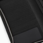EMPORIO ARMANI MEN ASV REGENERATED SAFFIANO LEATHER ORGANISER WITH EAGLE PLATE BLACK BEAUTY - Image 5