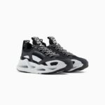 EMPORIO ARMANI MEN EA7 INFINITY CAGE SNEAKERS BLACK/WHITE - Image 2
