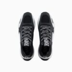 EMPORIO ARMANI MEN EA7 INFINITY CAGE SNEAKERS BLACK/WHITE - Image 4