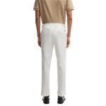 BOSS MEN C-GENIUS SLIM-FIT TROUSERS WASHABLE STRETCH COTTON WHITE - Image 2